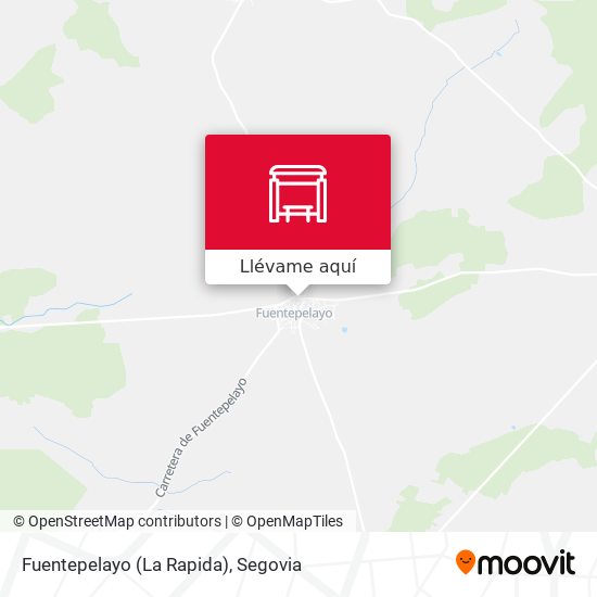 Mapa Fuentepelayo (La Rapida)