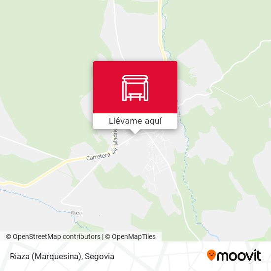 Mapa Riaza (Marquesina)