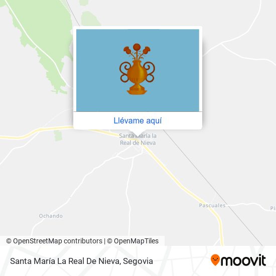 Mapa Santa María La Real De Nieva