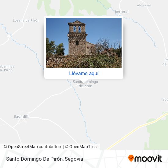 Mapa Santo Domingo De Pirón
