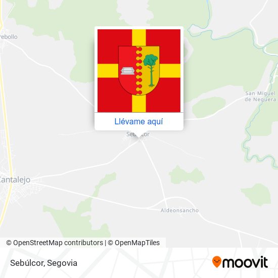 Mapa Sebúlcor