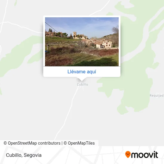 Mapa Cubillo