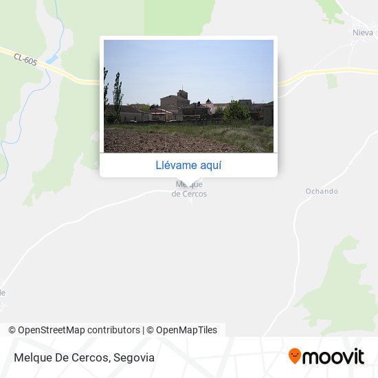 Mapa Melque De Cercos