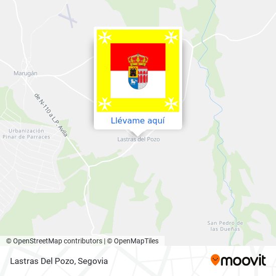 Mapa Lastras Del Pozo