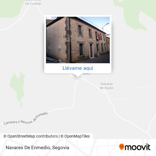 Mapa Navares De Enmedio