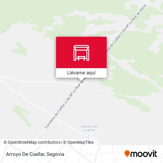 Mapa Arroyo De Cuellar