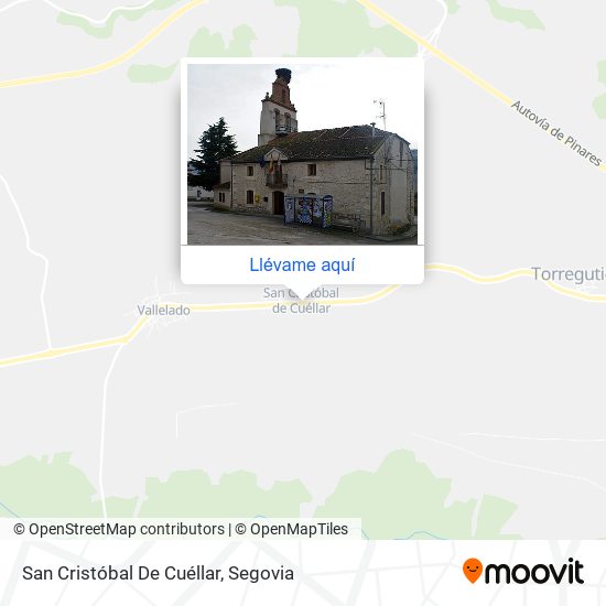Mapa San Cristóbal De Cuéllar