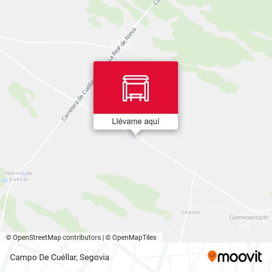 Mapa Campo De Cuéllar