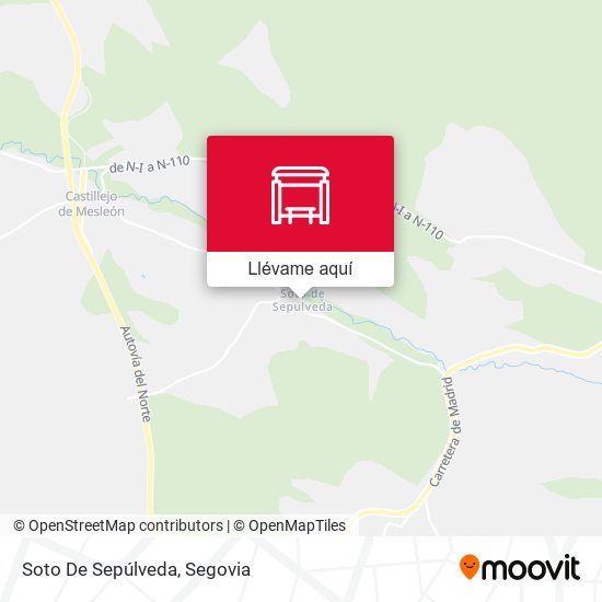 Mapa Soto De Sepúlveda