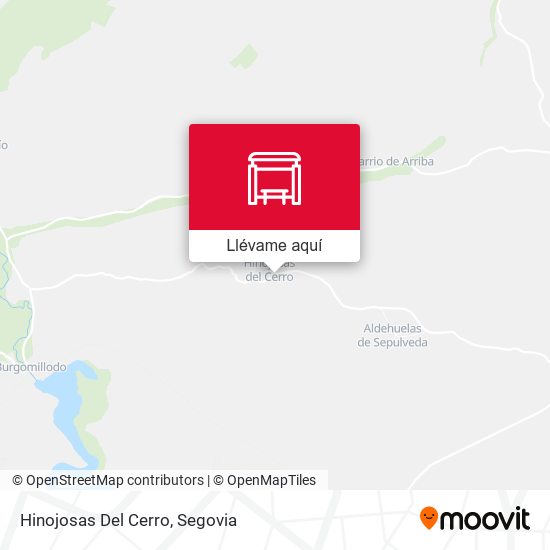 Mapa Hinojosas Del Cerro