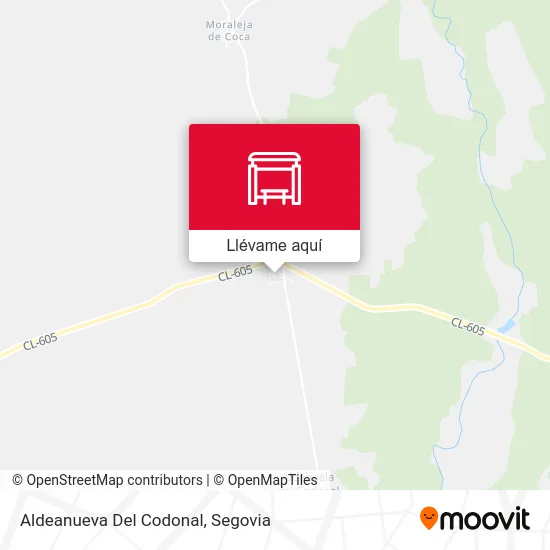 Mapa Aldeanueva Del Codonal