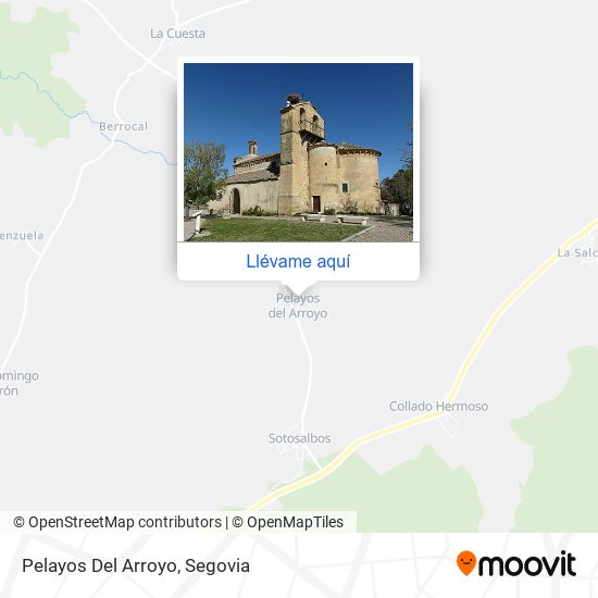 Mapa Pelayos Del Arroyo