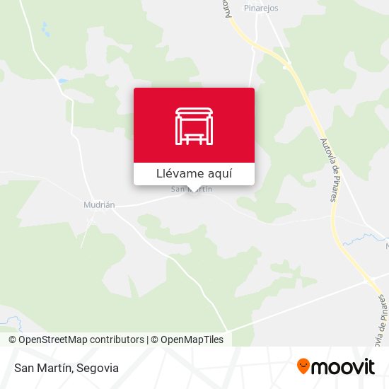 Mapa San Martín