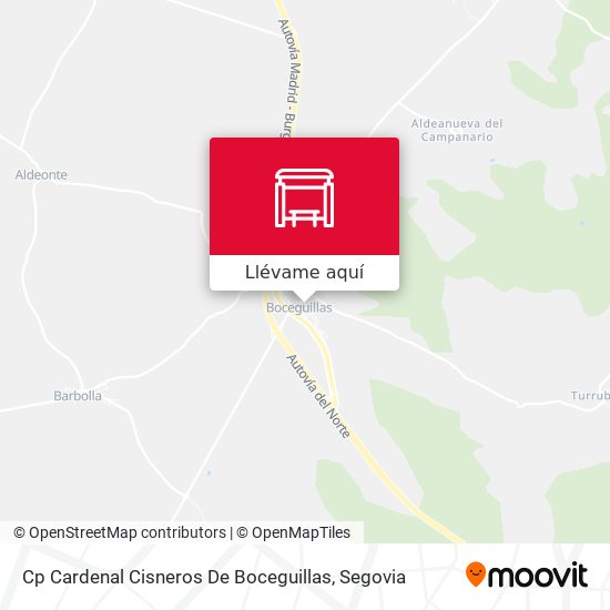 Mapa Cp Cardenal Cisneros De Boceguillas