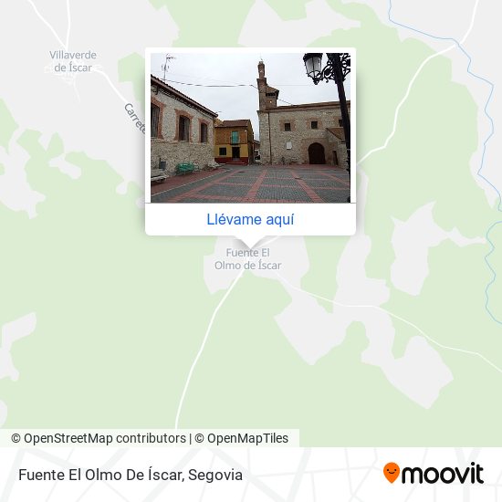Mapa Fuente El Olmo De Íscar