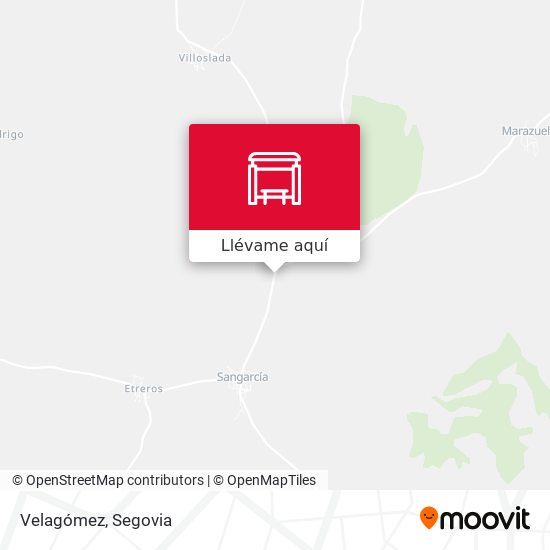 Mapa Velagómez