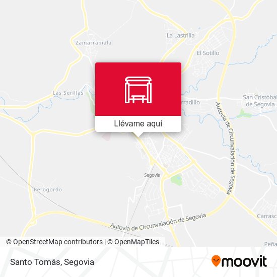 Mapa Santo Tomás