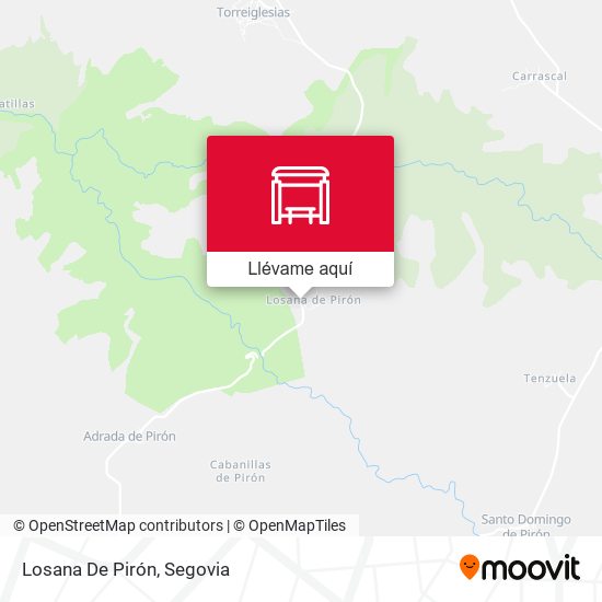 Mapa Losana De Pirón