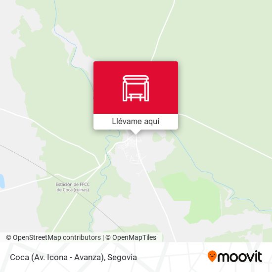 Mapa Coca (Av. Icona - Avanza)