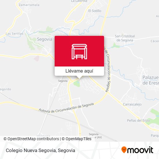 Mapa Colegio Nueva Segovia