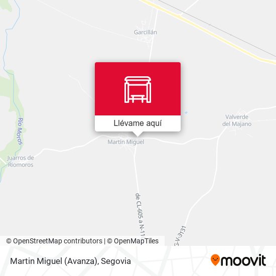 Mapa Martin Miguel (Avanza)