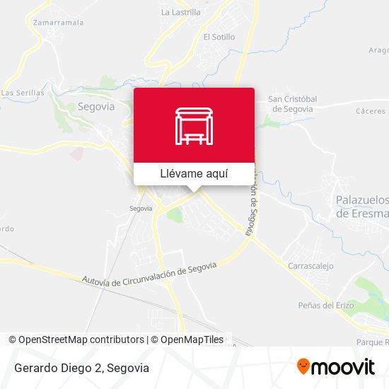 Mapa Gerardo Diego 2