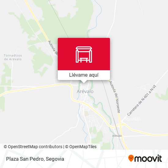 Mapa Plaza San Pedro