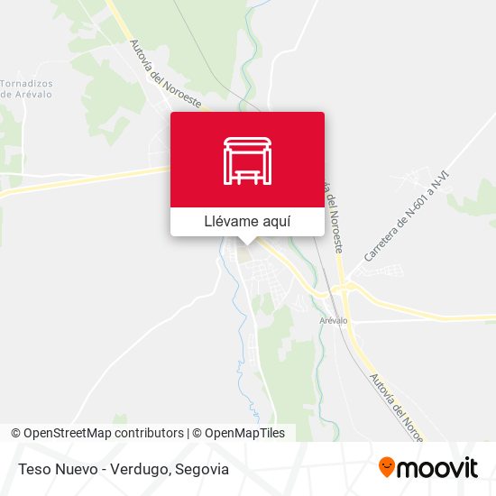 Mapa Teso Nuevo - Verdugo