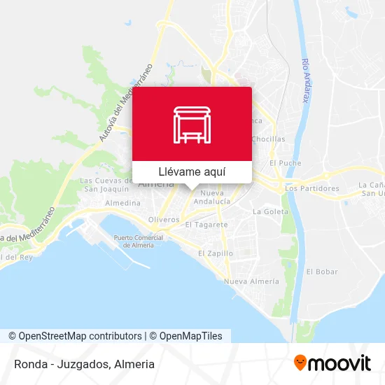 Mapa Ronda - Juzgados