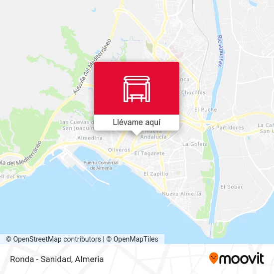 Mapa Ronda - Sanidad