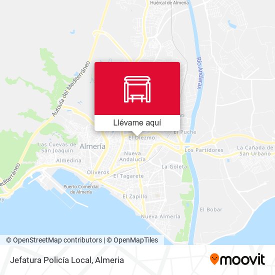 Mapa Jefatura Policía Local