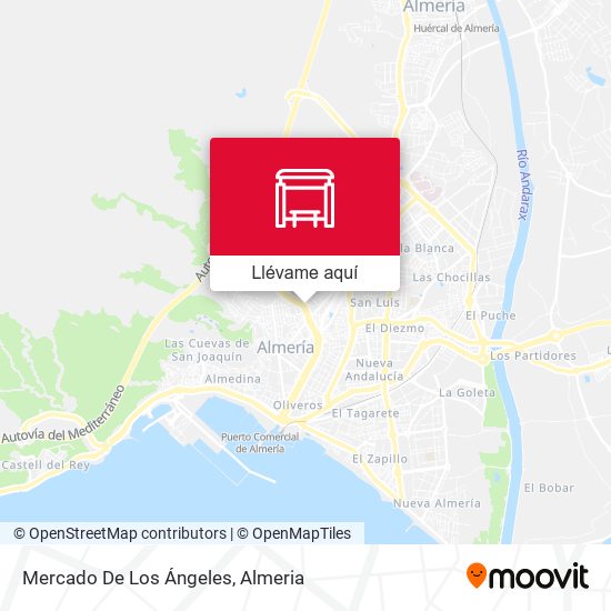 Mapa Mercado De Los Ángeles