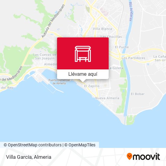 Mapa Villa García
