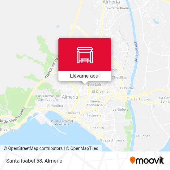Mapa Santa Isabel 58