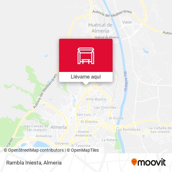 Mapa Rambla Iniesta