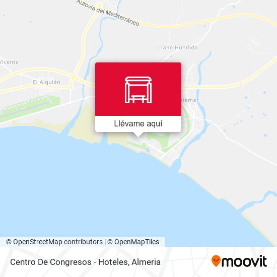 Mapa Centro De Congresos - Hoteles