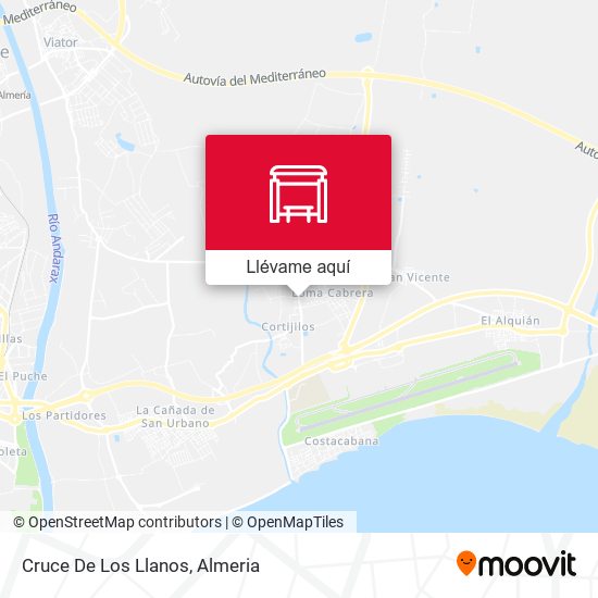 Mapa Cruce De Los Llanos