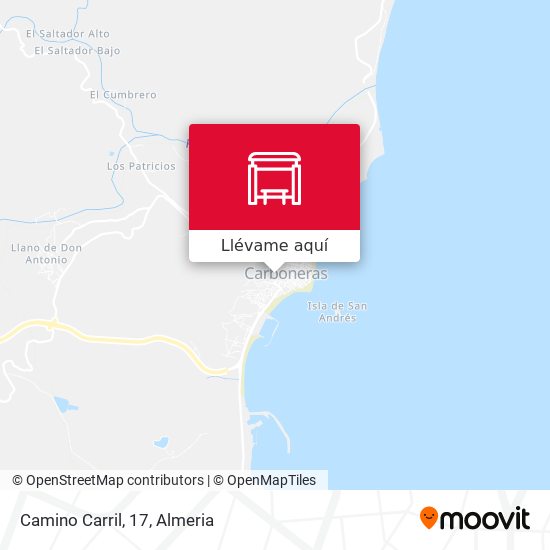 Mapa Camino Carril, 17