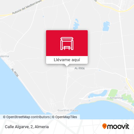 Mapa Calle Algarve, 2