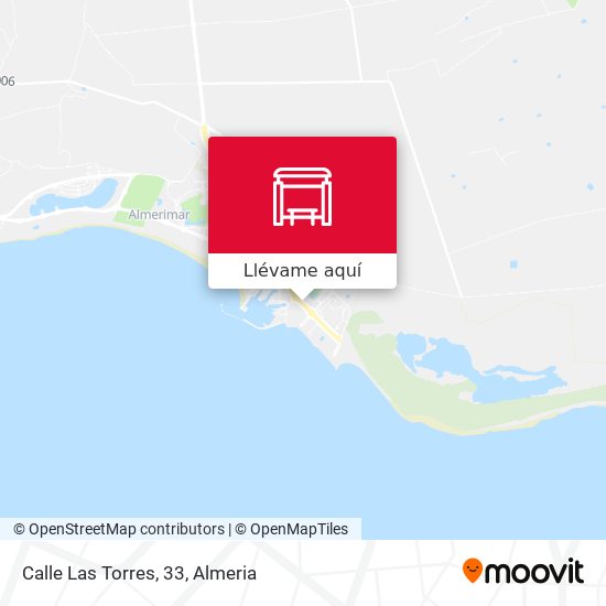 Mapa Calle Las Torres, 33