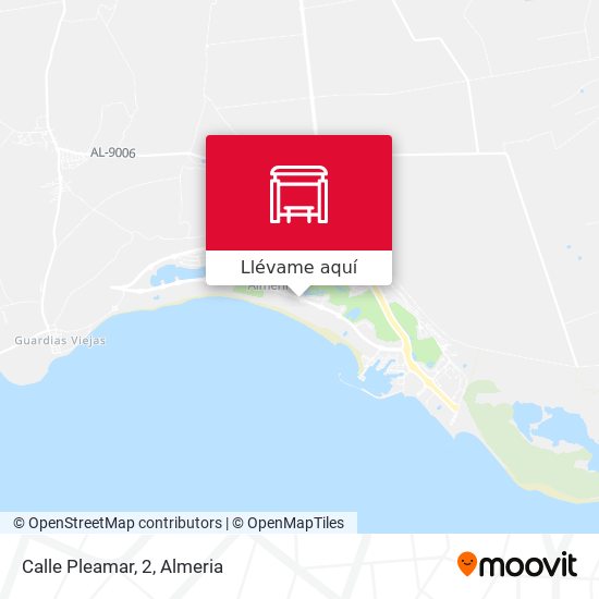 Mapa Calle Pleamar, 2