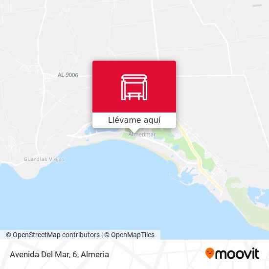 Mapa Avenida Del Mar, 6