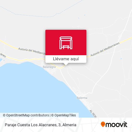 Mapa Paraje Cuesta Los Alacranes, 3