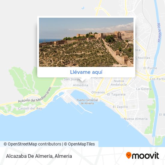 Mapa Alcazaba De Almería