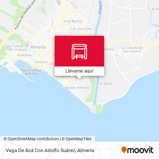 Mapa Vega De Acá Con Adolfo Suárez