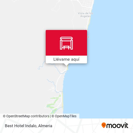 Mapa Best Hotel Indalo