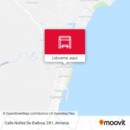 Mapa Calle Nuñez De Balboa, 281