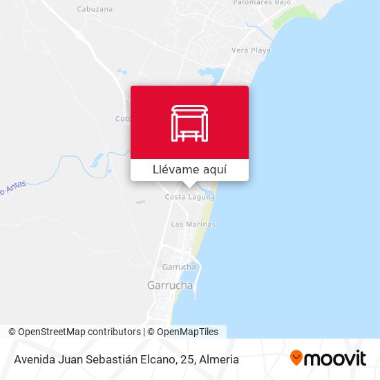 Mapa Avenida Juan Sebastián Elcano, 25