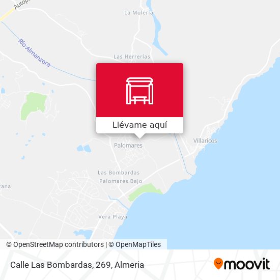 Mapa Calle Las Bombardas, 269
