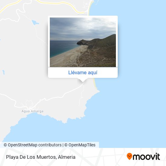 Mapa Playa De Los Muertos